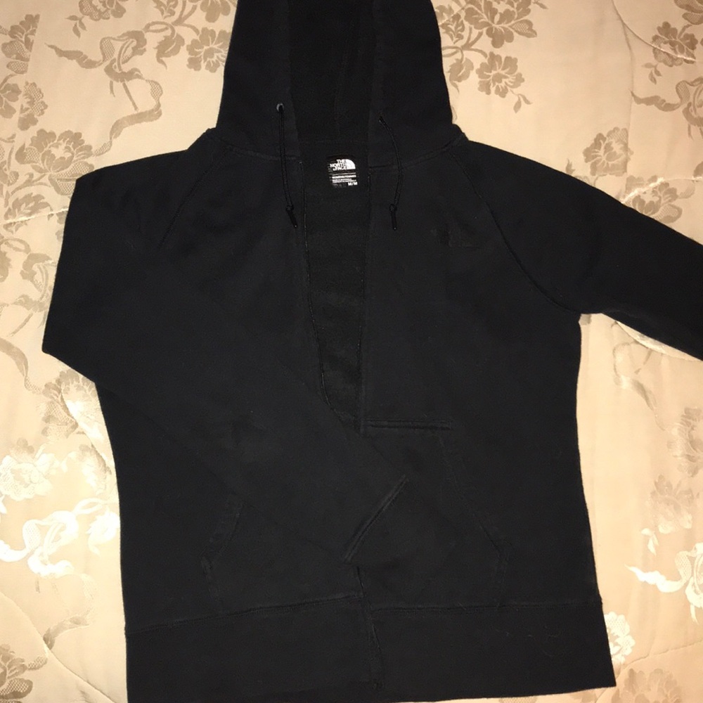 North Face black basic hoodie